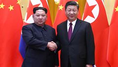 Kim Čong-un podruhé navštívil Čínu, sešel se s čínským prezidentem