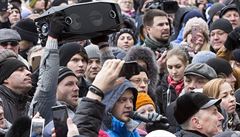 Demonstrace v Kemerov