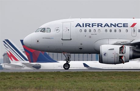 Letadlo spolenosti Air France.