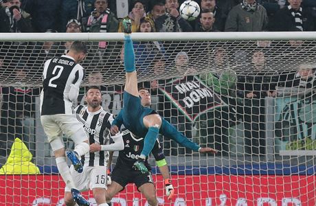 Juventus vs. Real Madrid: úchvatné Ronaldovy nky.