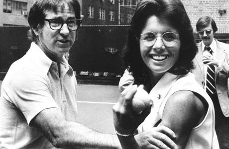 Bobby Riggs a Margareth Courtov.