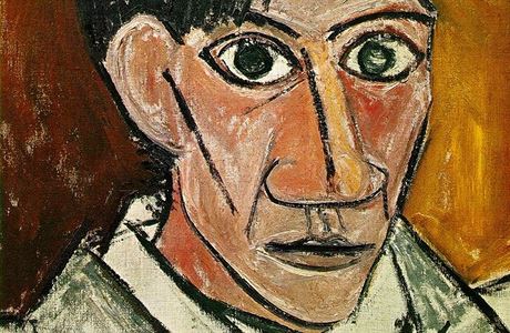 Pablo Picasso, Autoportrét, 1907