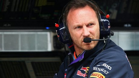 Christian Horner, šéf stáje formule 1 Red Bull.