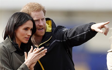 Britský princ Harry a jeho snoubenka Meghan Markleová se zúčastnili přípravy...