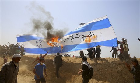(ilustraní snímek) Hranice Pásma Gazy.