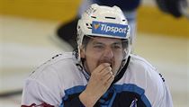 Semifinle play off hokejov extraligy - Kometa vs. Plze. Miroslav Indrk z...