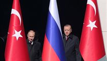 K Putinovi a Erdoganovi se pipoj na tureckm summitu jet prezident rnu...
