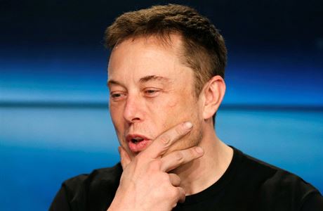 (ilustraní snímek) éf Tesly Elon Musk.