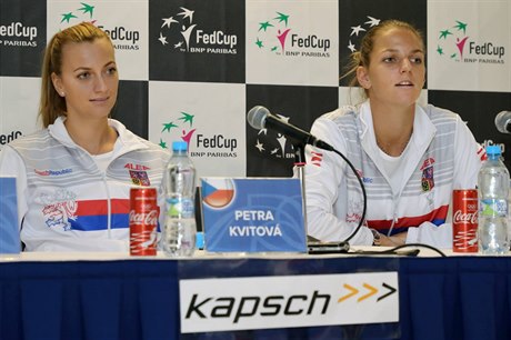 Petra Kvitová a Karolína Plíšková.