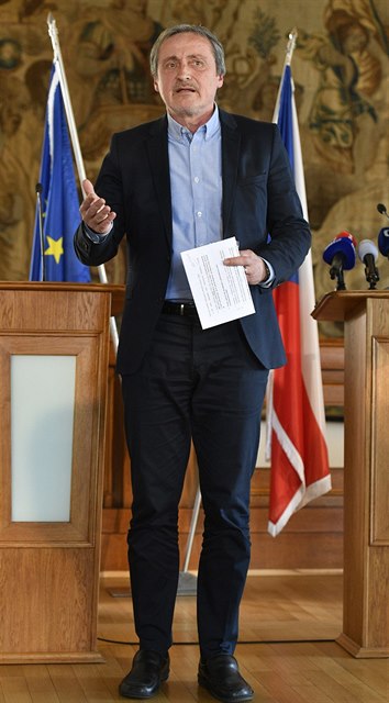 Ministr zahraničí Martin Stropnický (ANO).