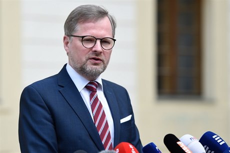 Předseda ODS Petr Fiala se 17. dubna setkal na Pražském hradě s prezidentem...