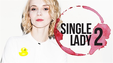 Jana Plodková jako hlavní hrdinka seriálu Single Lady.