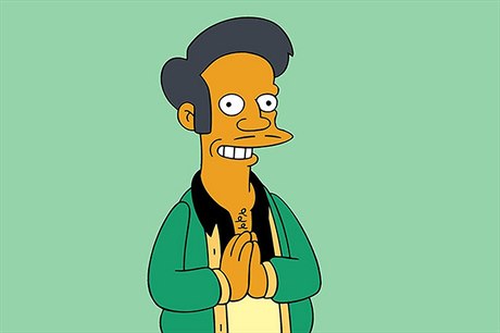 Apu Nahasapeemapetilon, indický prodava v Kwik-E-Martu.