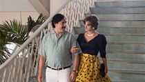 Pablo Escobar (Javier Bardem) a Virginia Vallejov (Penlope Cruzov). Snmek...