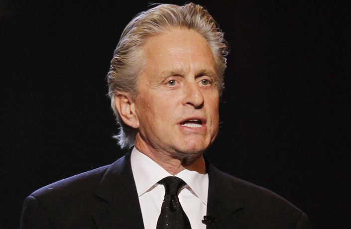 Herec Michael Douglas.