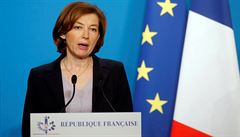 Francouzská ministryn obrany Florence Parlyová se vyjaduje k útokm v Sýrii.