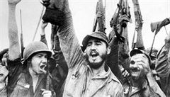 Fidel Castro bhem Kubánské revoluce.