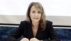 Pražská primátorka Adriana Krnáčová představuje návrh Metropolitního plánu.