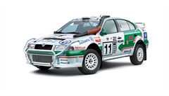 koda Octavia WRC. Závodní speciál s výkonem 300 HP a maximální rychlostí 210...