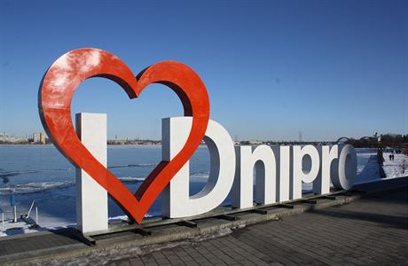 Ukrajinsk msto Dnipro