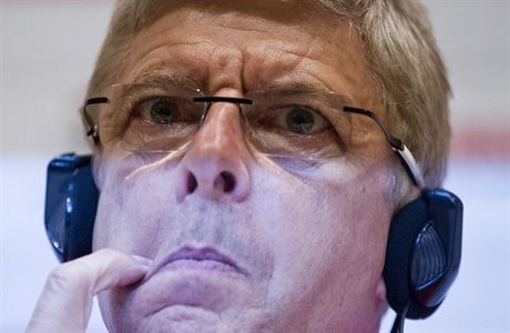 Francouzský manaer Arsenalu Arséne Wenger.