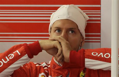 Pilot stje formule 1 Ferrari, Nmec Sebastian Vettel.