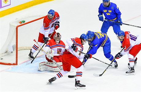 MS do 18 let, zpas o bronz R vs. vdsko. Marcus Westfalt (26) se trefuje za...