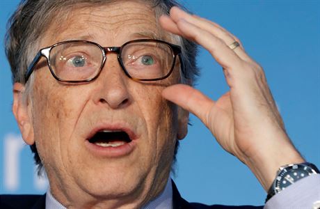 Americký miliardá Bill Gates.