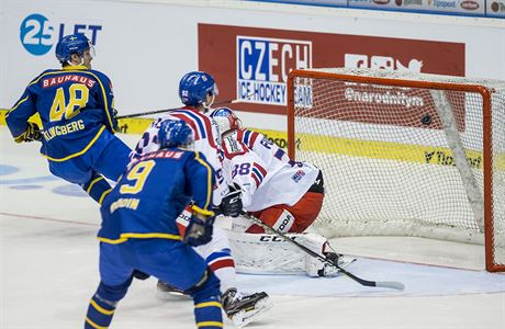 Utkn turnaje Carlson Hockey Games: R - vdsko, 21. dubna v Pardubicch....