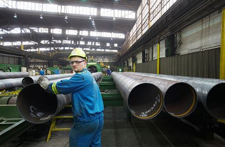 Potrubí se vyrábí v podniku ArcelorMittal Tubular Products Ostrava