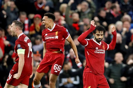 Semifinále Ligy mistr Liverpool vs. AS ím: domácí slaví, Salah se z úcty k...