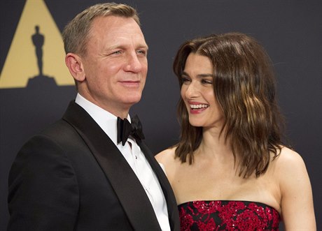 Rachel Weisz se svým manelem Danielem Craigem.