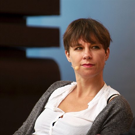 Spisovatelka Sara Stridsbergová.
