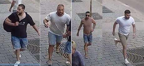 Pražští kriminalisté hledají skupinu sedmi mužů, zřejmě cizinců, kteří v sobotu...
