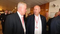 Josef Skla (vlevo) pat mezi Filipovy nejsilnj konkurenty ve volb o post...