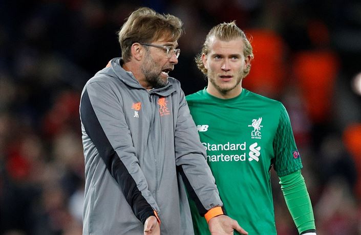 Loris Karius (vpravo) bude minimáln dva roky psobit v Istanbulu.