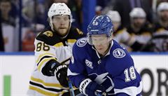 NHL: Pastrk pedvedl tyi asistence a Boston dky nmu zdola Tampu