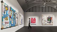 Z instalace výstavy Jean-Michel Basquiat: Boom For Real, Shirn Kunsthalle...