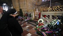 Kardinál Beran bude podle svého posledního pání pohben v praské katedrále.