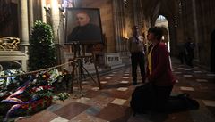 V katedrále svatého Víta je bohosluba ped uloením Beranových ostatk v kapli.