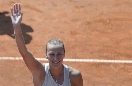 Petra Kvitová po turnaji v Praze válí i v Madridu.