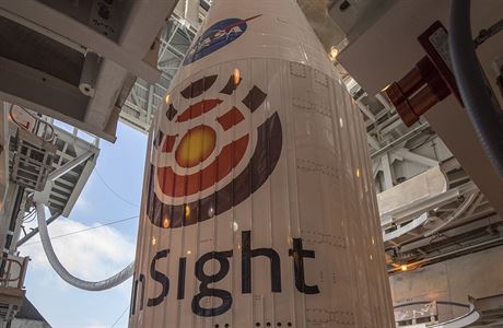 Modul InSight, který má poskytnout nové informace o planet Mars.