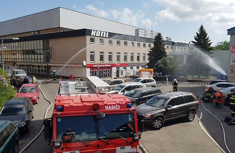 Na píbramském zimním stadionu kvli porue unikl nebezpený pavek.