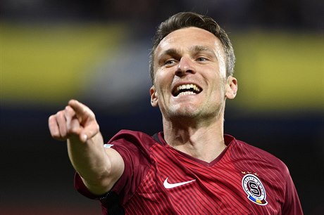 Kapitán AC Sparta Praha David Lafata.