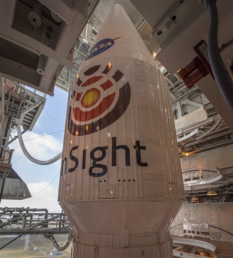 Modul InSight, který má poskytnout nové informace o planet Mars.