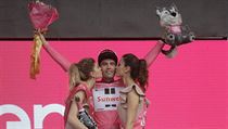 Tom Dumoulin po vtzstv na asovce Giro d'Italia 2018