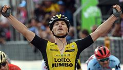 Ital Enrico Battaglin slaví vítězství v páté etapě Giro d'Italia. | na serveru Lidovky.cz | aktuální zprávy