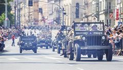 Convoy of Liberty vyrazil v sobotu dopoledne z plzeské Sukovy ulice, projel...