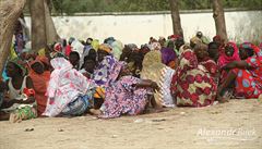 Vesniani prchající ped Boko Haram patí mezi ty, kterým se podailo utéct z...