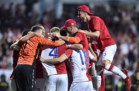 Finle eskho fotbalovho pohru MOL Cup: Slavia Praha - FK Jablonec. Hri...